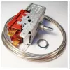 Терморегулятор для холодильника капиллярный 2pin -10 + 2,5C KDF23S2 (аналог ТАМ133, K59) Бирюса 127/131/132/133/134/149/151/153 L капилляра=1300мм; I до 6A; U до 250V;тип монтажа - щитовой, под клеммы 6,3мм; предназнач. для поддержания заданной t в холоди - Терморегуляторы (Термостаты)  2PIN - Радиомир Саратов