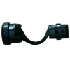 Фиксатор кабеля проходной SR-6R1 черный, предназначен для ввода проводов и кабелей Ø8,2...9,2 мм - Фиксатор кабеля - Радиомир Саратов