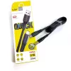 КАБЕЛЬ USB-AM x Type-C (штекер) 1.0М "S-115 KLGO" 2.4A  (высокоскоростной кабель); круглый; материал оплётки:силикон; плоский; цвет: черный - без подсветки - Радиомир Саратов