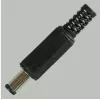 ШТЕКЕР БП 5.0х0.7(штырь внутр.)Х9,5 MM (DC штекер питания 5,0х0,7х9,5мм) "шт" пластик на кабель (CASIO) (3-208) - 5.0 х 0.7мм+штырь - Радиомир Саратов