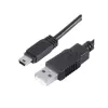 КАБЕЛЬ USB-AM / miniUSB (штек.5pin) ver.2.0 1м Ritmix RCC-100  Черный - USB-AM x miniUSB - Радиомир Саратов