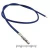 Контакт питания (гнездо) на проводе L=20см (MF-F 4,20mm AWG18 0,2m Blu) (синий) (Для разъемов серии MINI-FIT) 5557 - низковольтные контакты проводом к MINI-FIT - Радиомир Саратов