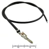 Контакт питания (штекер) на проводе L=30см (MF-M 4,20mm AWG20 0,3m black) (Черный) (Для разъемов серии MINI-FIT) - низковольтные контакты проводом к MINI-FIT - Радиомир Саратов