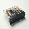 Реле э/м DC12V 5A 8pin, пайка (PCB), Контакты: 2 перекл.группы (2С) (5A/30VDC; 5A/250VAC) 29x12x25мм (OMRON G2R-2 12VDC ) 2 независимые группы, прозрачный корпус -  5A/12VDC (ток /раб.напряж. реле) - Радиомир Саратов