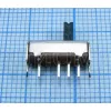 Перекл. движковый 4 PIN SS-13D01 ON-OFF-ON 0.3A 50V DC 3 положен. (13х4,5х3,7 мм.) толкатель VA (h5х2х2 мм) вертик монтаж, корп. метал. №37 - Движковые/Ползунковые - Радиомир Саратов