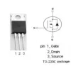 Транзистор полевой  17A SPP17N80C3 (марк. 17N80C3) TO220 - Транзисторы  имп. полевые N-FET - Радиомир Саратов