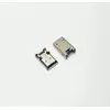 Разъем - гнездо microUSB-B (5 pin) на плату; ver.2.0 12947 Горизонт.исполн; поверхн.монтаж (5 контактов-SMD/4 уст.лепестка-DIP) ; края передн.торца-ровные; (дл=12мм/шир=7мм) удлиненный, со срезом под корпус планшета (инд: 24. Micro USB B5-L1/ B-5L1) -  5pin - Радиомир Саратов