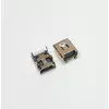Разъем - гнездо miniUSB-B на плату, 8 pin поверхностный монтаж , ( 7х5мм ) , ( 4 установ. лепестка , DIP крепление ) , 12607 (USB-8 DIP) -  8pin - Радиомир Саратов