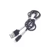 КАБЕЛЬ  USB-AM / Lighting (штекер)  WALKER C720  2.4А прорезиненная оплетка с пружинами 1.0М  Круглый; d=3.5мм  ЧЕРНЫЙ - USB-AM x LIGHTING - Радиомир Саратов