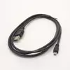 КАБЕЛЬ USB-AM / miniUSB (штек.8pin) 1,5м ver.2.0 FLAT type; черный (фотоаппарат/ MP-3/ блютуз/ мобильн.) - USB-AM x miniUSB - Радиомир Саратов