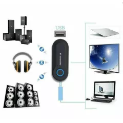 Bluetooth передатчик аудио-сигналов на расстояние до 10м., от телевизора,DVD, ноутбука на беспроводные девайсы, воспроизводящие звук - Wi-Fi, Bluetooch модули ДУ - Радиомир Саратов