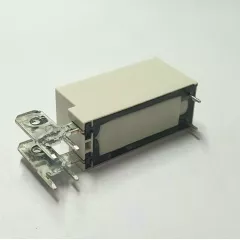 Реле э/м DC12V 20A 6pin, пайка (PCB), Контакты: 1гр. на замыкание (1А)+2pin под клеммы (20A/; 20A/250VAC) 41x12,7x15,7мм (HONGFA HF115F-Q/ 012-1HT) 2 доп.контакта под клеммы 6,3мм - 20A/12VDC (ток /раб.напряж. реле) - Радиомир Саратов