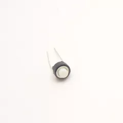 Микрокнопка круглая тактовая, 2pin, 6x5мм, L=1,7мм, корпус: белый (SKRGAED010) - Микрокнопки тактовые - Радиомир Саратов