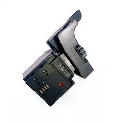 Пусковая кнопка Для электроинструмента, 4pin, AC250V, 5A, под винт, 35x16x34мм, толкатель: черный, корпус: черный, DWT (№121) FA2-6/1BEK с кнопкой фиксации, регулятором скорости, реверс - Кнопки для Электроинструмента - Радиомир Саратов