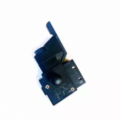 Пусковая кнопка Для электроинструмента, 4pin, AC250V, 12A, под винт, 41x16,5x30мм, толкатель: черный, корпус: черный, (№119) FA2-12/1BEK TOPEX с кнопкой фиксации, регулятором скорости, реверс - Кнопки для Электроинструмента - Радиомир Саратов