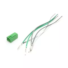 Разъём MINI-ISO 6pin (зеленый, самонаборный) [ISO-6PG] (BLAUPUNKT) - Автопереходник MINI-ISO - Радиомир Саратов