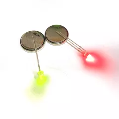 СВЕТОДИОД 3мм 2-х цв: Красно-Зелен, 3pin ( 400-600 mcd )  ( цв.линзы: матов. ) Угол свеч: 60°; U: 2,0-2,4v; общий катод. ( 3019EGW ) -  3мм светодиоды - Радиомир Саратов