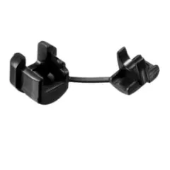 Фиксатор кабеля проходной 5N-4 черный, предназначен для ввода в электроизделие круглого провода диаметром до 7,4мм - Фиксатор кабеля - Радиомир Саратов