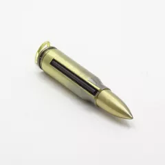 Вечная спичка "Пуля" (№1-850) DOLPHIN; материал: (бронза, кремний); длина=75мм - Разное - Радиомир Саратов