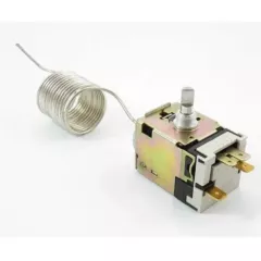 Терморегулятор для холодильника капиллярный 3pin -18-0C ТАМ112-0,8м Китай (вз. К50-L3392 (0,8м) RANСO) L-капиляра 0,8м, для 2-х и 3-х камерных холодильников - Терморегуляторы (Термостаты)  3PIN - Радиомир Саратов