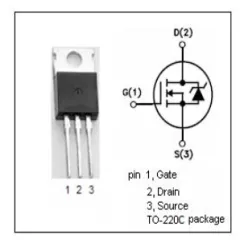 Транзистор полевой  50A UTT50N06 TO220 - Транзисторы  имп. полевые N-FET - Радиомир Саратов