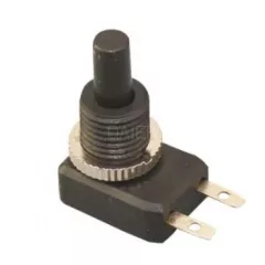 Выключатель для торшера, 2pin, OFF-ON, AC 220/250V 1.0A, корпус: черный (PBS-104) - Выключатели для бра, торшера - Радиомир Саратов