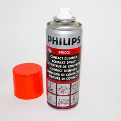 АЭРОЗОЛЬ Philips 390CCS 200мл для очистки контактов электронных компонентов, материнских плат от окислов, остатков клея, жидкостей и других загрязнени - Аэрозоли для электроники - Радиомир Саратов