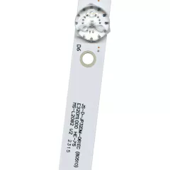 Светодиодная планка для подсветки ЖК панелей 32" Изогнутая 6V (6линз) JS-D-JP32DM-061EC, E32DM1000 (Замена MS-L2082, MS-L3655 V1) (580х15мм) платформа алюмин. - 6V - Радиомир Саратов