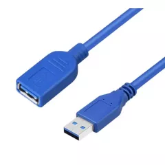 КАБЕЛЬ USB >USB AM-AF ver.3.0 2,0м УДЛИНИТЕЛЬ (USB-AF USB-AM) Черный/Синий - FTP-2 5E - Радиомир Саратов