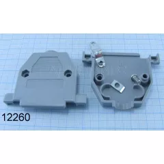 DP-25C корпус к разъему 25 pin (DB-25F 12258/DB-25M 12256 -2ряда) под отвертку - 25pin (LPT-порт) - Радиомир Саратов