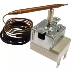 Терморегулятор капиллярный для водонагревателей 3pin 0-60C WZA-60E с ручкой 16А/250В АС диапазон L-капиляра 1,0м - Регулируемые - Радиомир Саратов