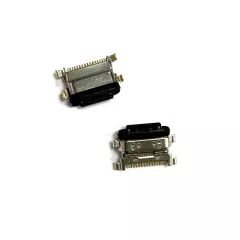 Разъем USB 3.1 Type-C Гнездо на плату (16pin SMD /4 уст. лепестка SMD) тип-C ver.3.1 Гориз.исп; врезн.монт.м; (дл=7.5мм/шир=9.0мм/1.6мм с крепежом) DIY; Xiaomi Mi 9T - USB 3.1 Type-C разъемы, разъемы с проводом - Радиомир Саратов