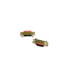 Разъем USB 3.1 Type-C Гнездо на плату (16pin SMD /6 уст. лепестка SMD) тип-C ver.3.1 Гориз.исп; поверхн.монтаж (дл=8.6мм/шир=9.9мм/18.1мм с крепежом) DIY; Samsung A320F/A520F/A720F - USB 3.1 Type-C разъемы, разъемы с проводом - Радиомир Саратов