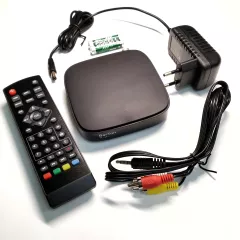 Цифровая ТВ приставка BarTon TA-561 (ресивер ) (DVB-T2 ) Процессор:MSD7T01/ без диспл: Внеш.Б.П. 5v/ 1.5.A;USB2.0 ( запись ); тюнер R836; видео дек: MPEG-2, MPEG-4, AVC, H.264; вых: HDMI, композ, 3RCA ( стер.) телетекст. Россия - Приставки DVB-T2 (ресиверы) для телевизора - Радиомир Саратов