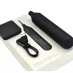 Аккумуляторная отвертка Xiaomi Mijia Electric Screwdriver (MJDDLSD002QW) черная  с набором 6 бит, 200 об/мин, Тип питания: аккумулятор 1500mAh (зарядка через порт microUSB), время работы: 3ч, корпус: термостойкий пластик, насадки: легированная сталь. Разм - Отвертки, наборы отверток - Радиомир Саратов