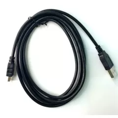 КАБЕЛЬ USB-AM / miniUSB (штек.5pin) ver.2.0 1.0м D-100 с фильтром Черный - USB-AM x miniUSB - Радиомир Саратов