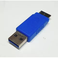 ПЕРЕХОДНИК USB-AM / microUSB 3.0 тип.B (штекер) (Для портативных жестких дисков) (AC-USB-037) - USB переходники - Радиомир Саратов