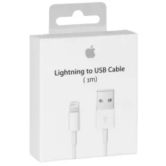 КАБЕЛЬ USB-AM /для iPod, iPhone, iPad, Apple Lightning MD818ZM/A 1m) original - iPhone-5 - Радиомир Саратов