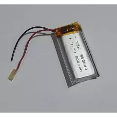 АККУМУЛЯТОР LP 902040-PCM (40х20х9,0мм) 3,7v 800mAh Li-Pol (с платой защиты- PCM), (элемент) провода под пайку - С платой защиты - Радиомир Саратов