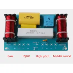 Разделительно частотный фильтр (Кроссовер) WEAH-338 (WEAH338) max мощ. 120W, 3 канала - Кроссоверы (фильтры для АС) - Радиомир Саратов