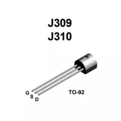 Транзистор полевой 2SJ310 TO92 - Транзисторы  имп. полевые N-FET - Радиомир Саратов