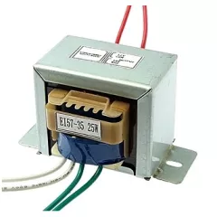 Трансформатор 220V 12V x 2 / 2 x 1000mA (1A) (EI57*35) 2х12,5W (60x60x50) (крепление 72мм) -  12V (2х12V=24V) - Радиомир Саратов