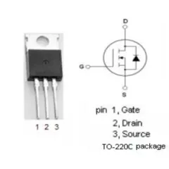 Транзистор полевой  24.3A SPP24N60C3 (марк. 24N60C3) TO220 - Транзисторы  имп. полевые N-FET - Радиомир Саратов