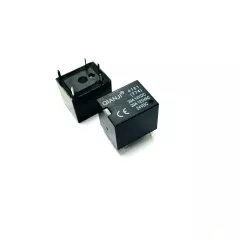 Реле э/м DC24V 20A 5pin, пайка (PCB), Контакты: 1 перекл.группа (1С) (NO: 14VDC/20A   NC: 30VDC/12A; 125VAC/7A)) 15,7x12,3x14мм (QIANJI 4181(T74)-24VDC-0.6) - 15-20А/24VDC (ток /раб.напряж. реле) - Радиомир Саратов