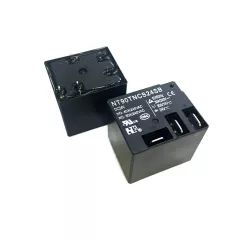 Реле э/м DC24V 40/30A 8(5+3)pin, в панель/под клеммы, Контакты: 1 перекл.группа (1С)+3pin под клеммы (30VDC/40A; 240VAC/40A (нормально разомкнутый); 240VAC/30A (нормально замкнутый)) 32x27x28мм (FORWARD NT90T-NCS-DC24V-SB-0.9) - 40А-80A/24VDC (ток /раб.напряж. реле) - Радиомир Саратов