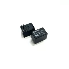 Реле э/м DC24V 3A 6pin, пайка (PCB), Контакты: 1 перекл.группа (1С) (3A/24VDC; 3A/120VAC) 15x12x10мм (TIANBO HJR-4102-L-24v) -  3А/24VDC (ток /раб.напряж. реле) - Радиомир Саратов