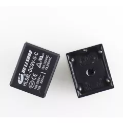 Реле э/м DC9V 10A 5pin, пайка (PCB), Контакты: 1 перекл.группа (1С) (30VDC/10A; 250VAC/10A) 19x15,5x15,8мм (HLS8L-DC9V-S-C (HLS-T73)) -   9V Рабочее напряжение реле - Радиомир Саратов