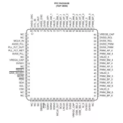 Микросхема TAS5076PFC (марк. TAS5076) TQFP80 - Микросхемы разные - Радиомир Саратов