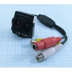 ВИДЕОкамера Мини EC-8301A (JK-301A/EC-301A/EC-301) цветная; черн. квадратн. 30мм х 30мм +Б.П. 6-9V - Мини CCTV - Радиомир Саратов