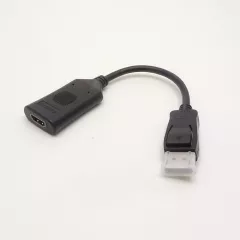 КОНВЕРТЕР DisplayPort в HDMI Активный, поддерживает стереозвук,"YR-DP-2"  (In: DisplayPort (штек); Out: HDMI (гн) для подключения Full-HD-монитора к компьютеру с разъемом DisplayPort, - DisplayPort конверторы - Радиомир Саратов